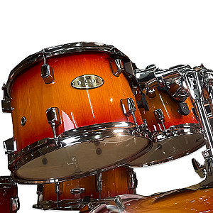 Pearl Decade Maple DMPA927 SP/C 7 Piece Drum Set, Sunset Pine Burst (Limited Edition)